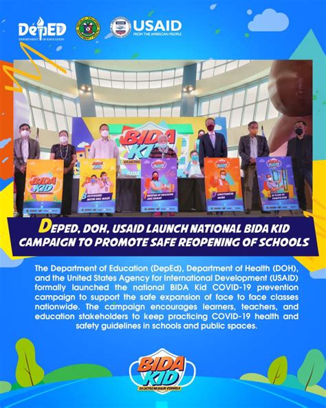 DOH and USAID Launch E.